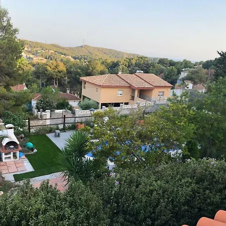 Casa Bella Vista En Montana Con Vistas Al Mar Y Piscina Privada
