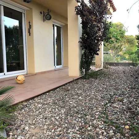 Casa Bella Vista En Montaña Con Vistas Al Mar Y Piscina Privada Cunit